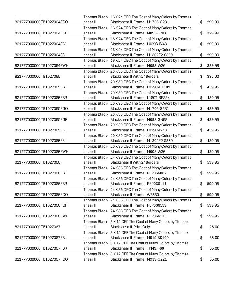 Havenlight Art Catalog Weekly Ad January 1 - December 31, 2026