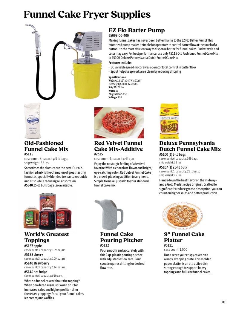 Gold Medal Products Concession Products Catalog Weekly Ad January 1 - December 31, 2026