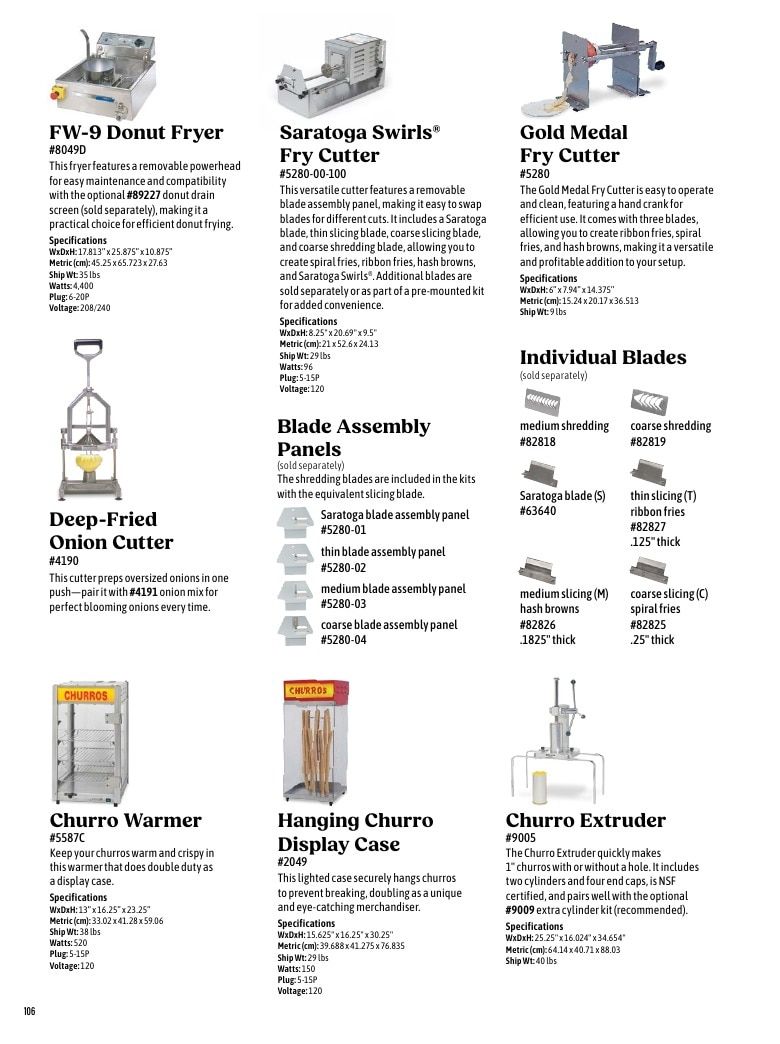 Gold Medal Products Concession Products Catalog Weekly Ad January 1 - December 31, 2026