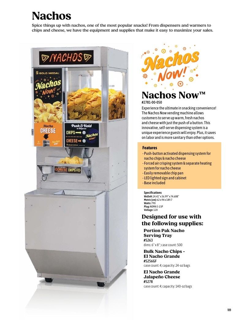 Gold Medal Products Concession Products Catalog Weekly Ad January 1 - December 31, 2026