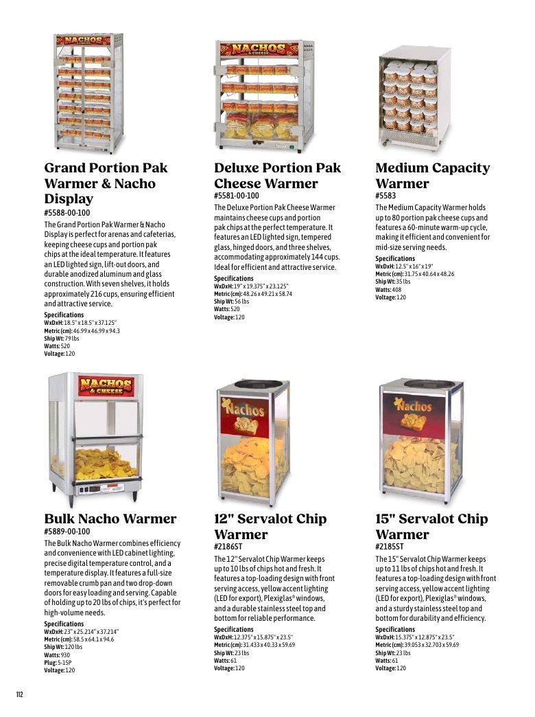 Gold Medal Products Concession Products Catalog Weekly Ad January 1 - December 31, 2026