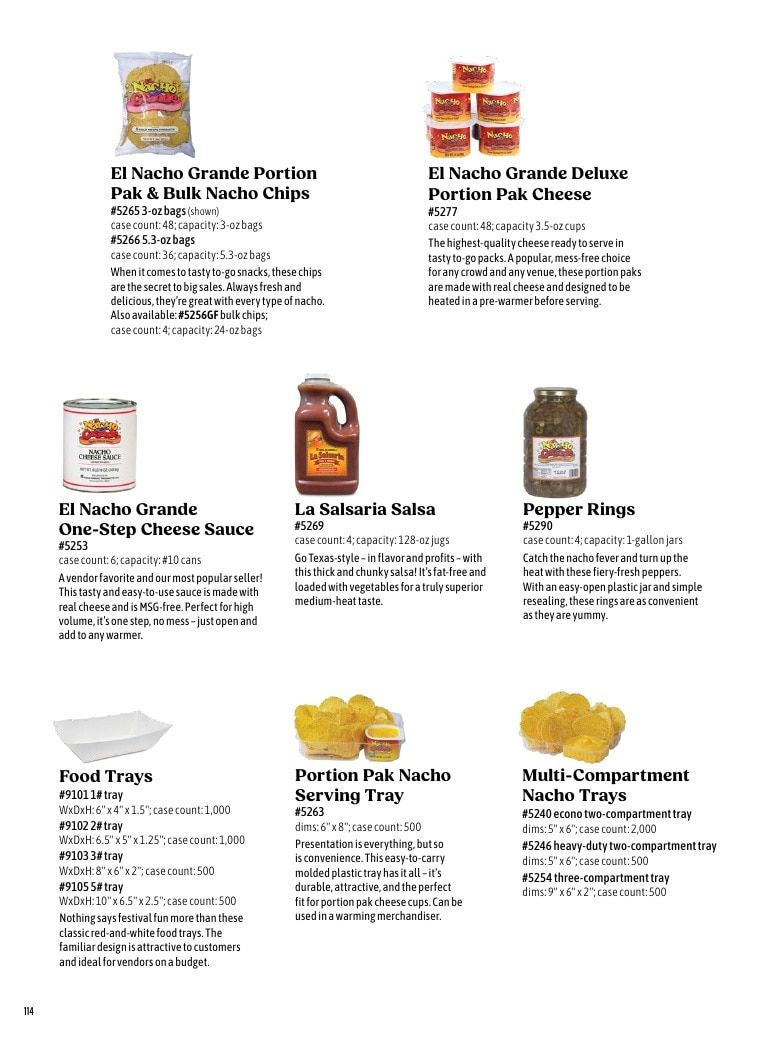 Gold Medal Products Concession Products Catalog Weekly Ad January 1 - December 31, 2026