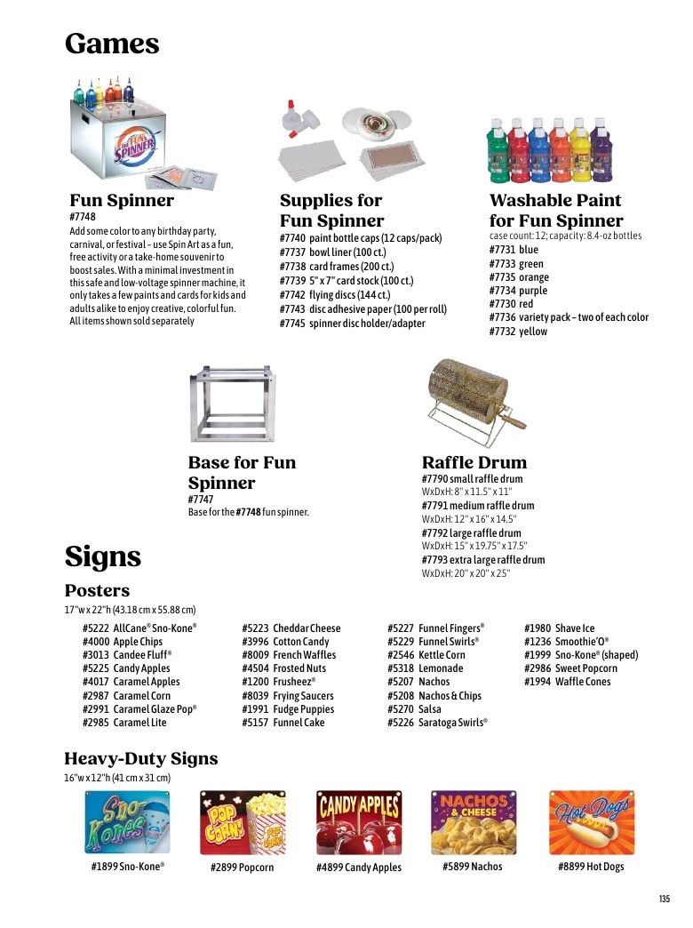 Gold Medal Products Concession Products Catalog Weekly Ad January 1 - December 31, 2026