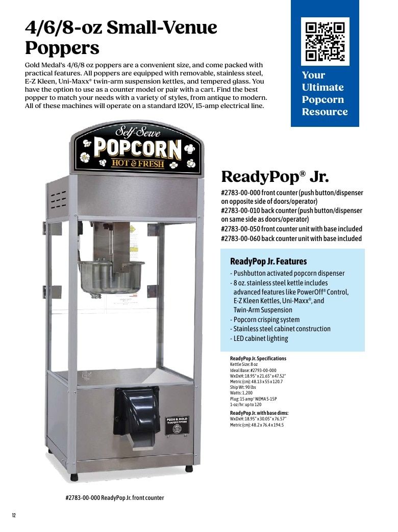 Gold Medal Products Concession Products Catalog Weekly Ad January 1 - December 31, 2026
