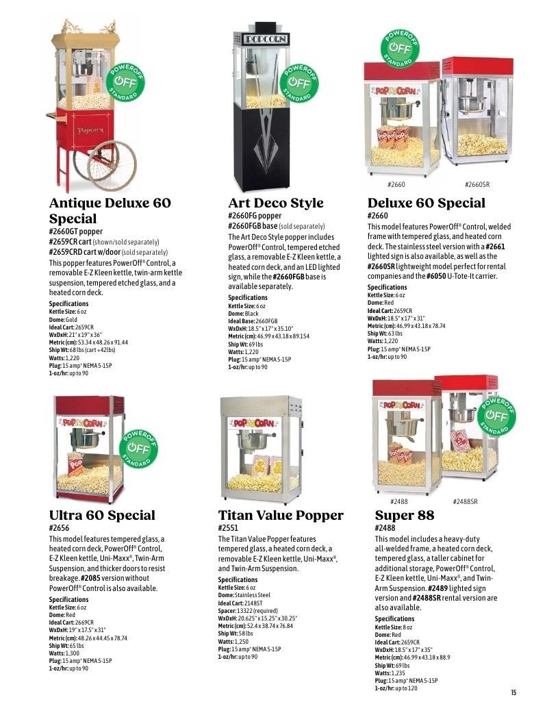 Gold Medal Products Concession Products Catalog Weekly Ad January 1 - December 31, 2026