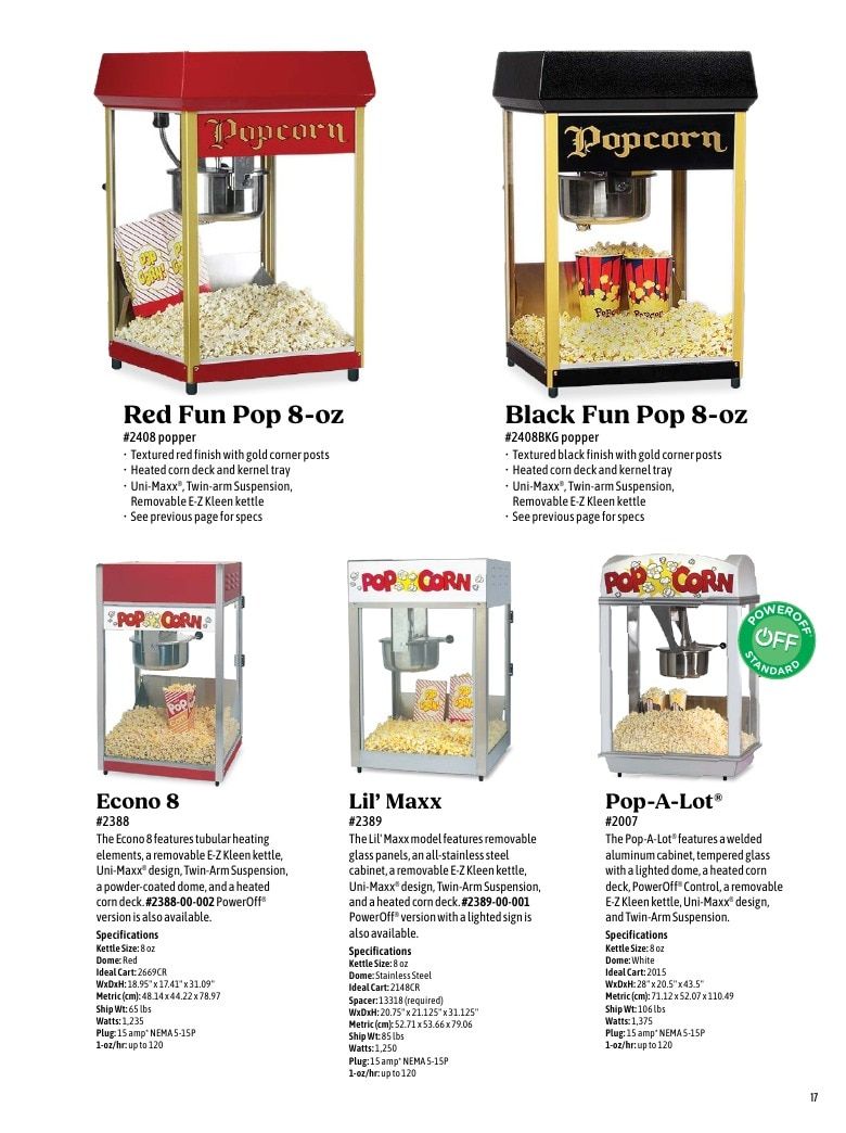 Gold Medal Products Concession Products Catalog Weekly Ad January 1 - December 31, 2026