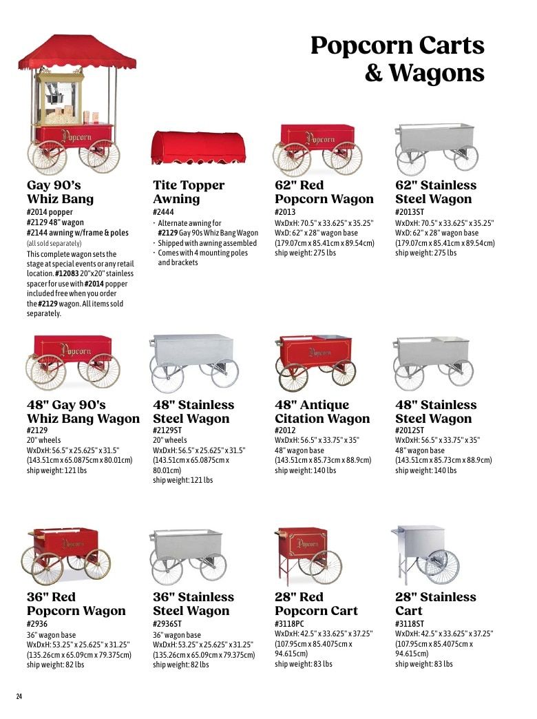 Gold Medal Products Concession Products Catalog Weekly Ad January 1 - December 31, 2026