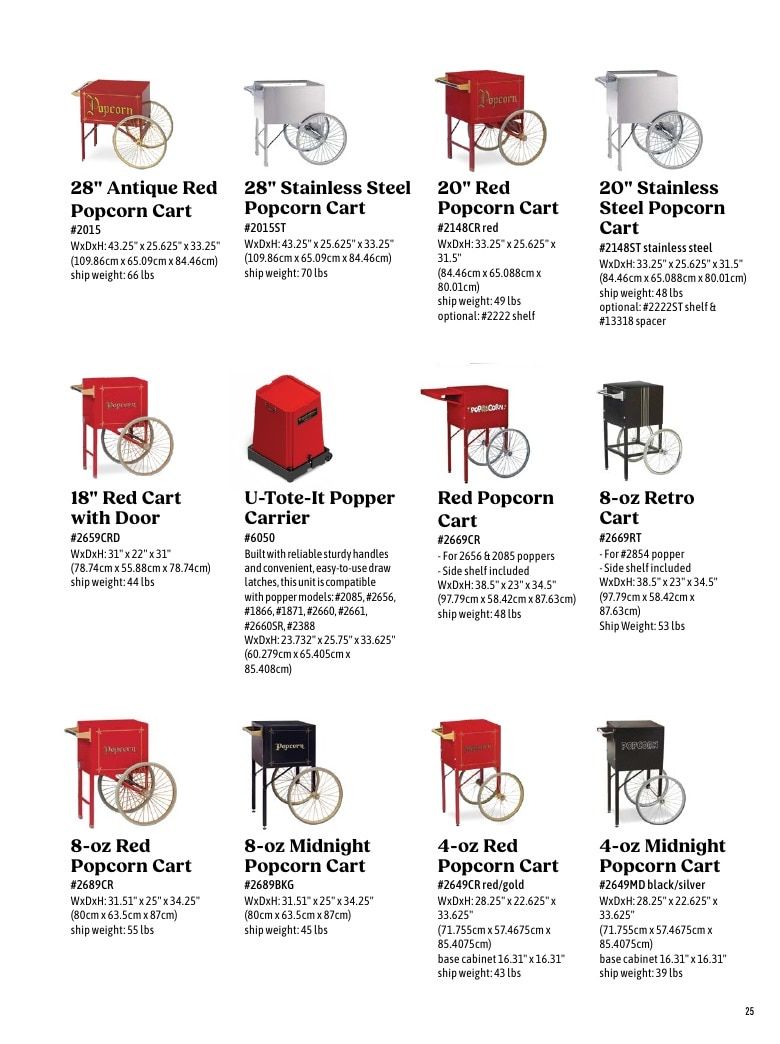 Gold Medal Products Concession Products Catalog Weekly Ad January 1 - December 31, 2026