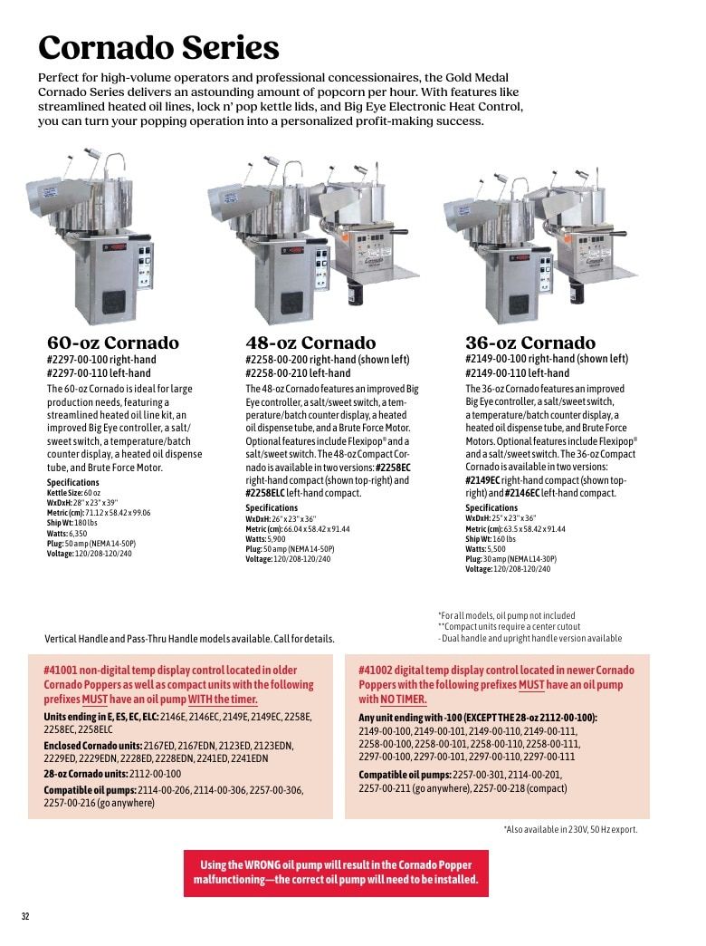 Gold Medal Products Concession Products Catalog Weekly Ad January 1 - December 31, 2026