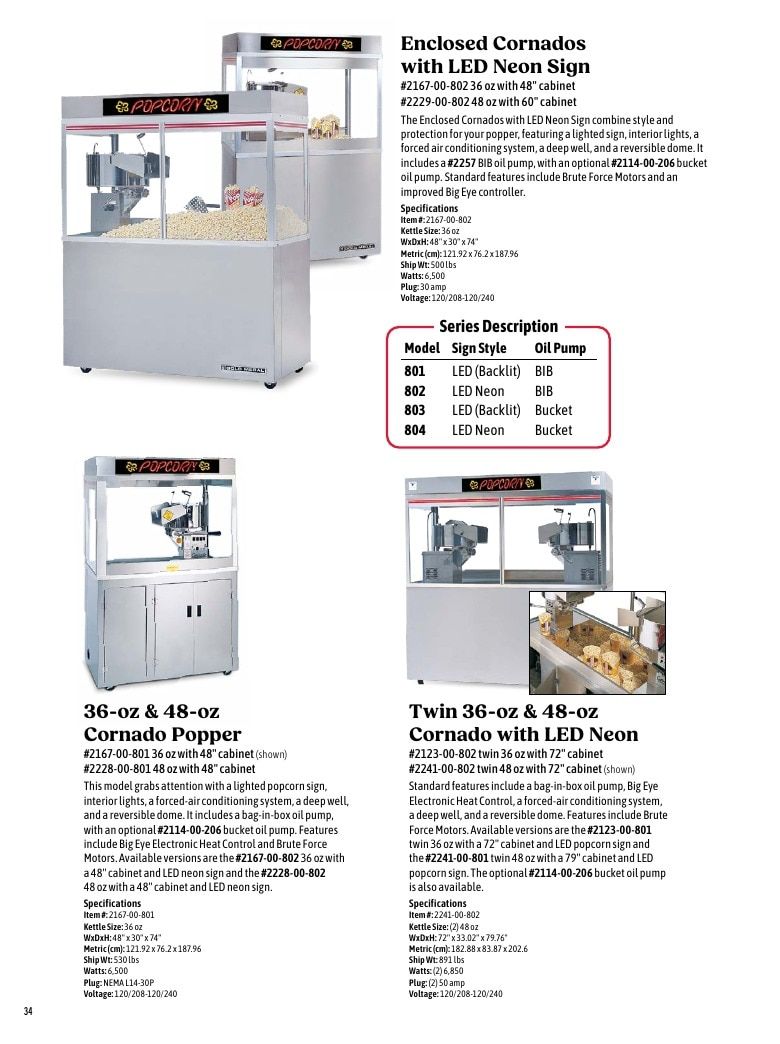 Gold Medal Products Concession Products Catalog Weekly Ad January 1 - December 31, 2026