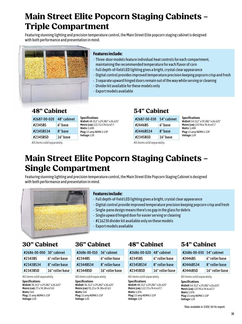Gold Medal Products Concession Products Catalog Weekly Ad January 1 - December 31, 2026
