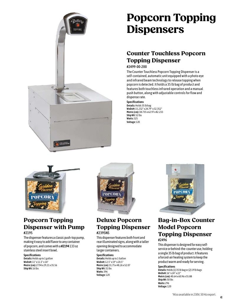 Gold Medal Products Concession Products Catalog Weekly Ad January 1 - December 31, 2026