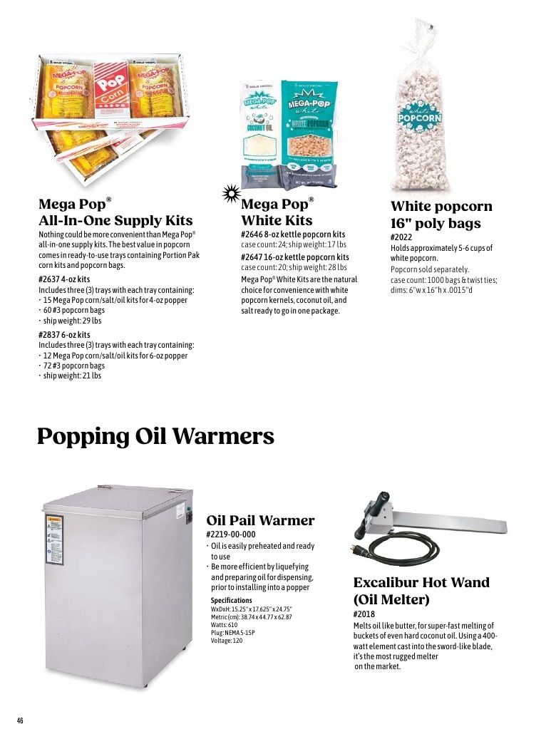 Gold Medal Products Concession Products Catalog Weekly Ad January 1 - December 31, 2026