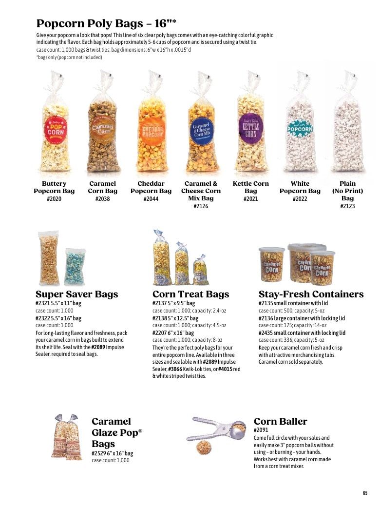 Gold Medal Products Concession Products Catalog Weekly Ad January 1 - December 31, 2026