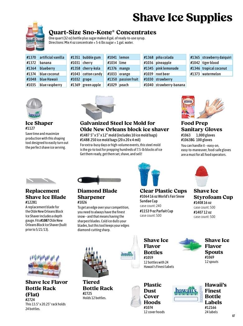 Gold Medal Products Concession Products Catalog Weekly Ad January 1 - December 31, 2026