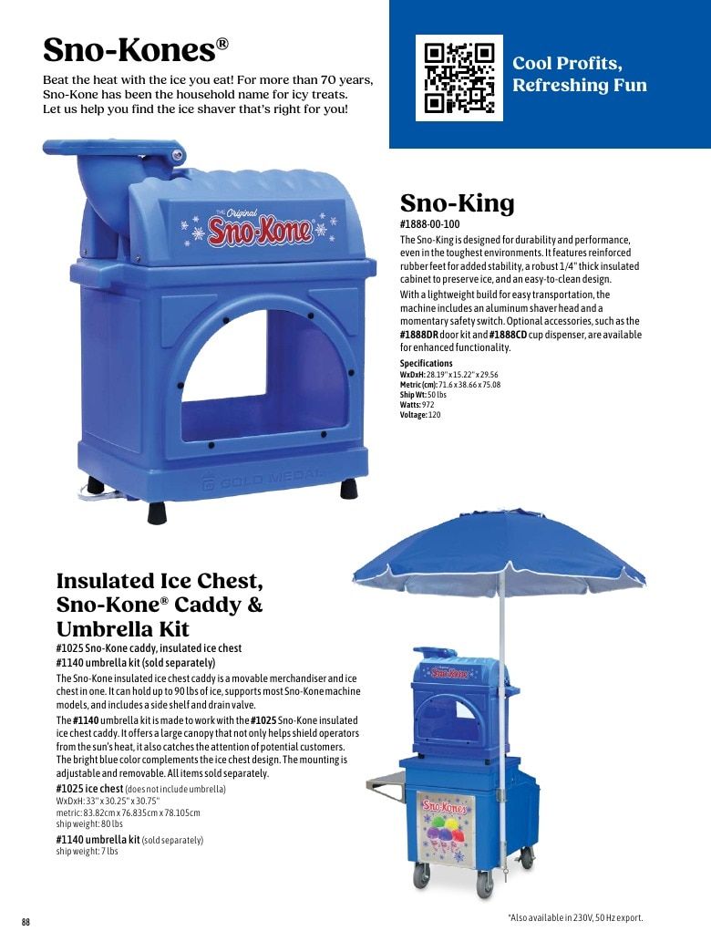 Gold Medal Products Concession Products Catalog Weekly Ad January 1 - December 31, 2026