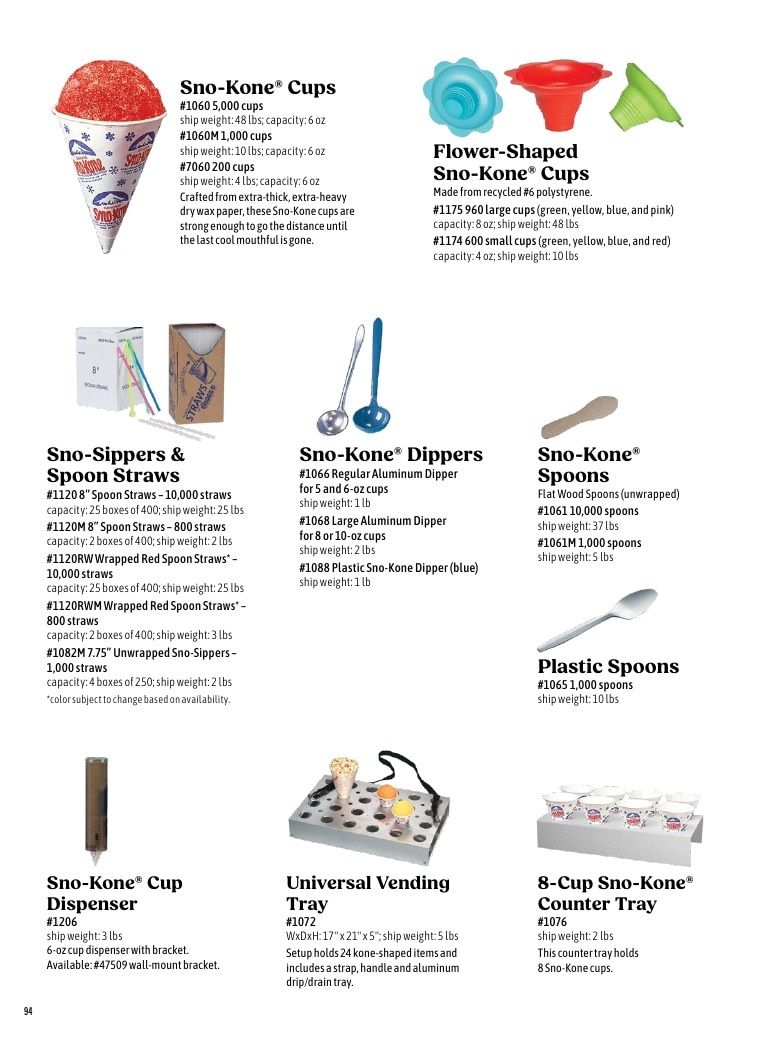 Gold Medal Products Concession Products Catalog Weekly Ad January 1 - December 31, 2026