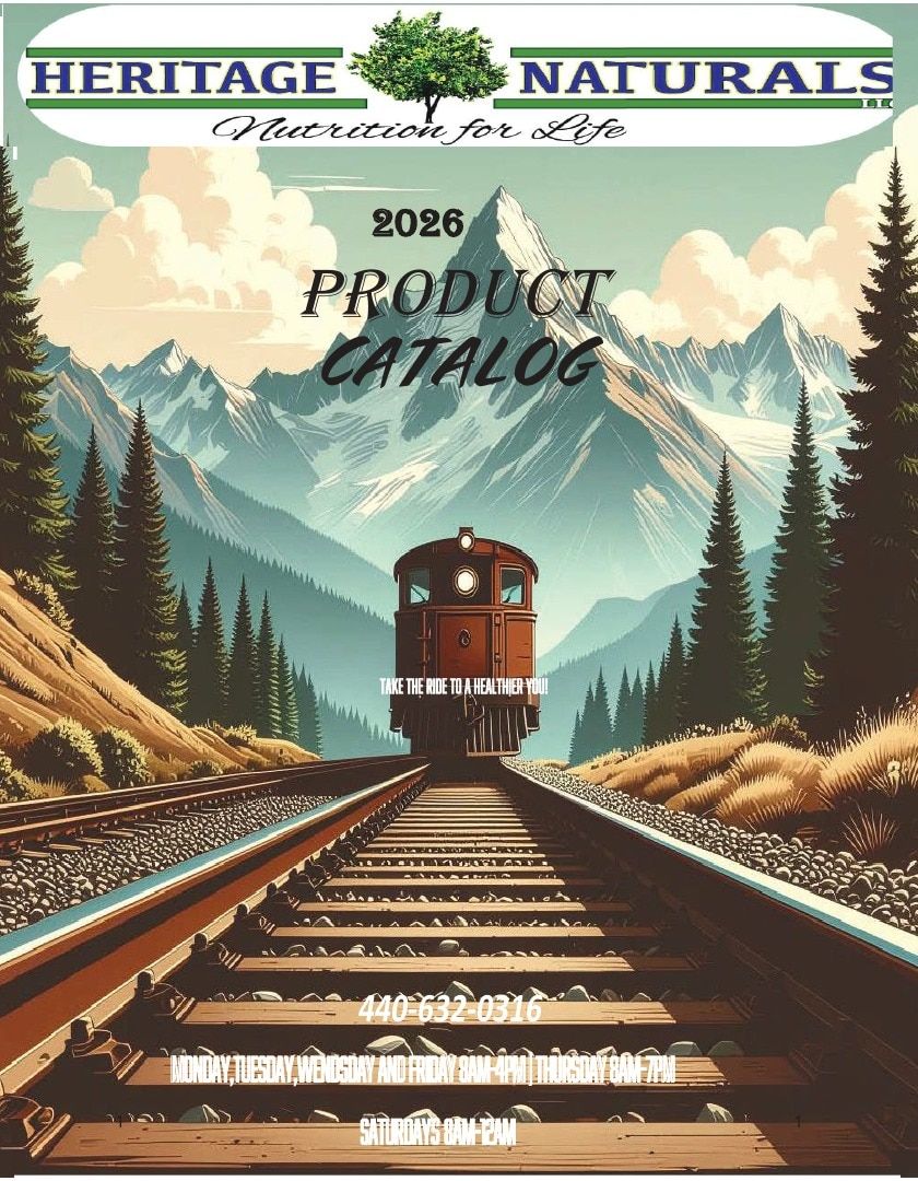 Heritage Naturals Natural Products Catalog Weekly Ad January 1 - December 31, 2026