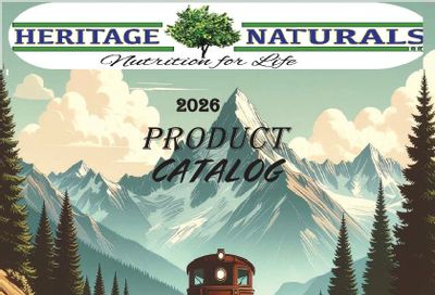 Heritage Naturals Natural Products Catalog Weekly Ad January 1 - December 31, 2026