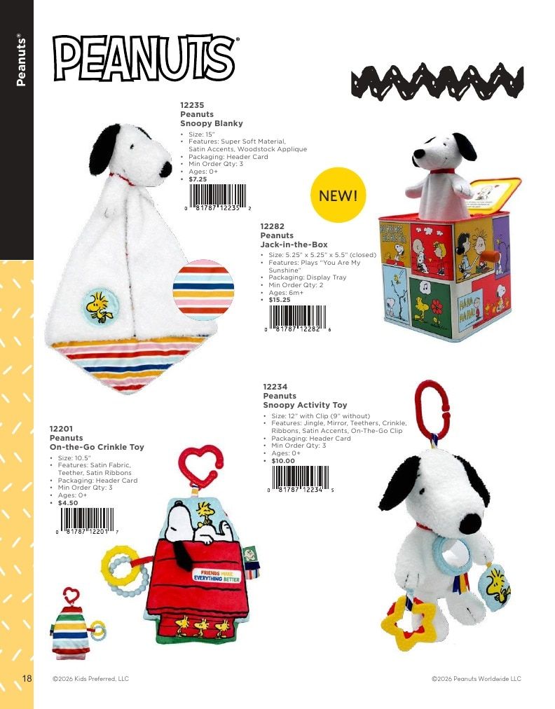 Kids Preferred Annual Licensed Toys Catalog Weekly Ad January 1 - December 31, 2026