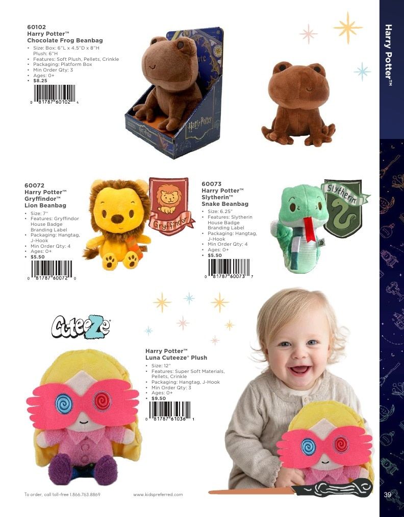 Kids Preferred Annual Licensed Toys Catalog Weekly Ad January 1 - December 31, 2026