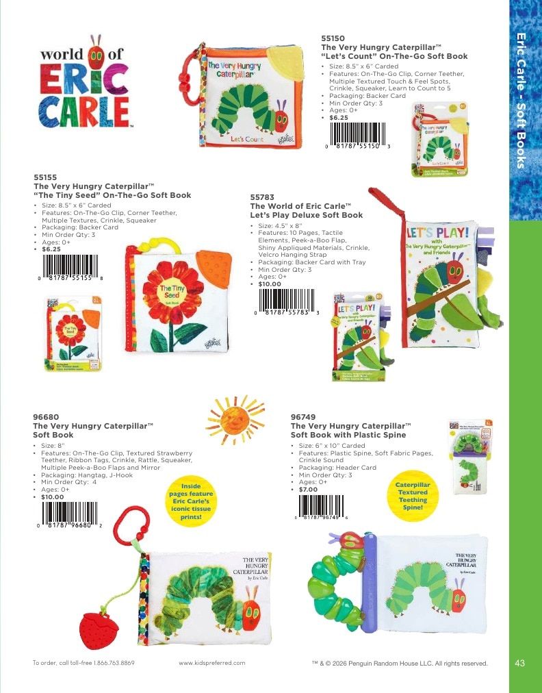 Kids Preferred Annual Licensed Toys Catalog Weekly Ad January 1 - December 31, 2026