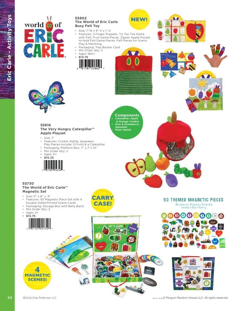 Kids Preferred Annual Licensed Toys Catalog Weekly Ad January 1 - December 31, 2026