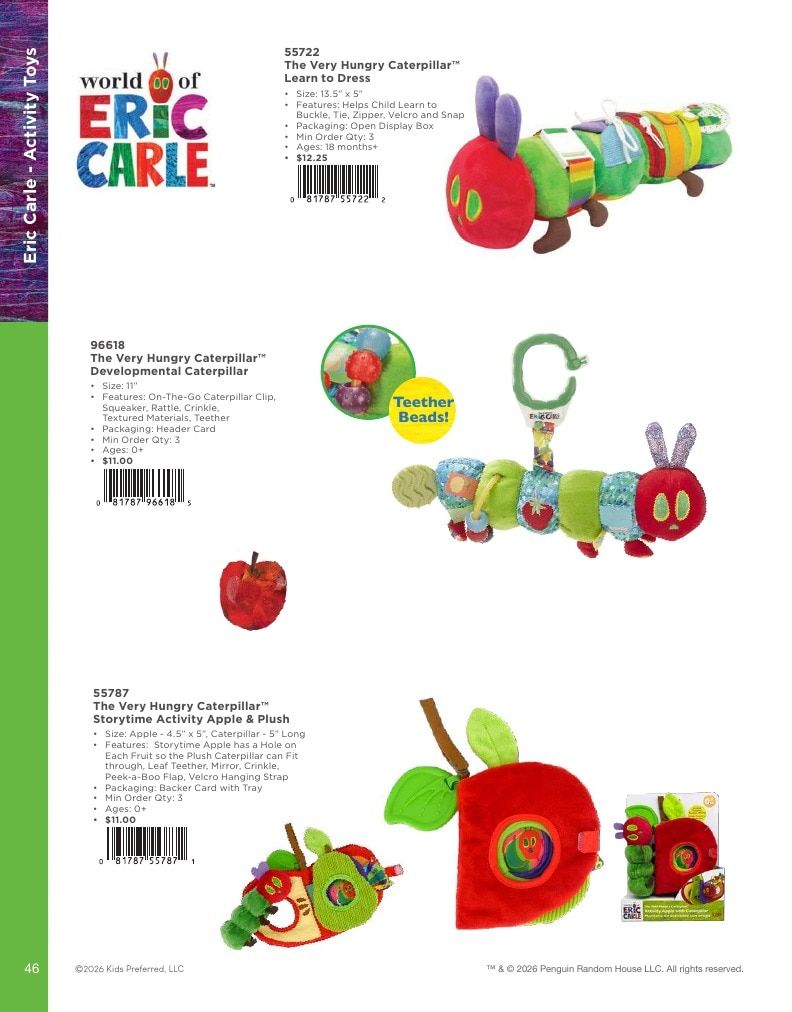 Kids Preferred Annual Licensed Toys Catalog Weekly Ad January 1 - December 31, 2026