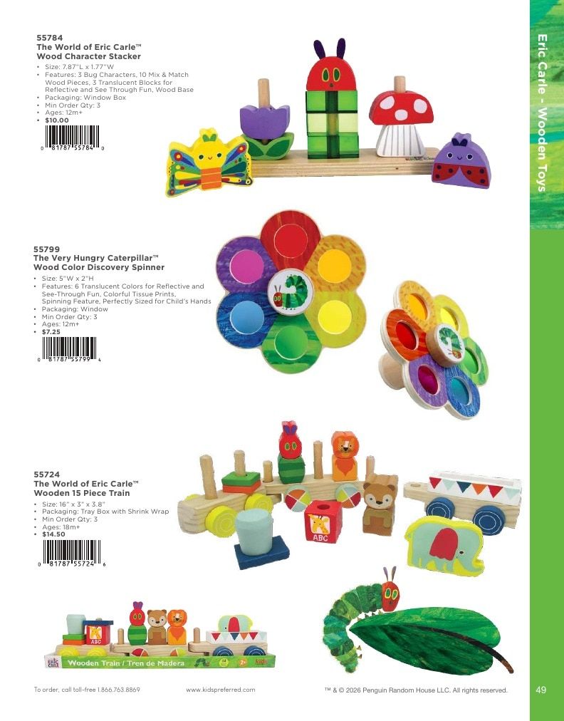 Kids Preferred Annual Licensed Toys Catalog Weekly Ad January 1 - December 31, 2026