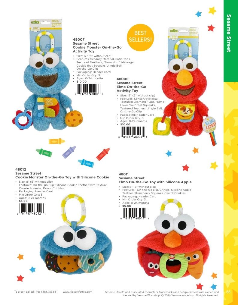 Kids Preferred Annual Licensed Toys Catalog Weekly Ad January 1 - December 31, 2026