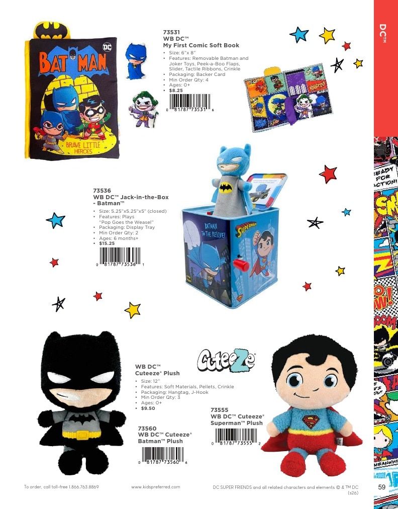 Kids Preferred Annual Licensed Toys Catalog Weekly Ad January 1 - December 31, 2026