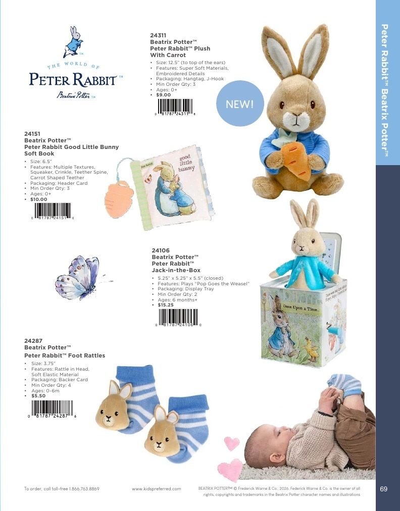 Kids Preferred Annual Licensed Toys Catalog Weekly Ad January 1 - December 31, 2026