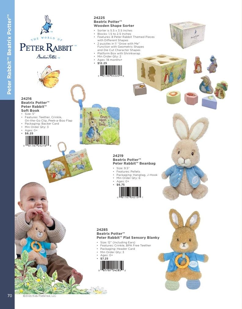 Kids Preferred Annual Licensed Toys Catalog Weekly Ad January 1 - December 31, 2026