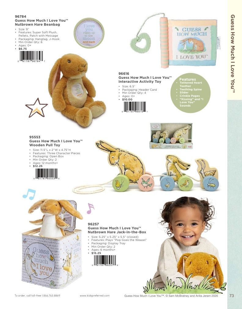 Kids Preferred Annual Licensed Toys Catalog Weekly Ad January 1 - December 31, 2026
