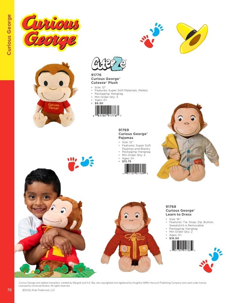 Kids Preferred Annual Licensed Toys Catalog Weekly Ad January 1 - December 31, 2026