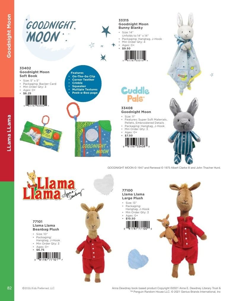 Kids Preferred Annual Licensed Toys Catalog Weekly Ad January 1 - December 31, 2026