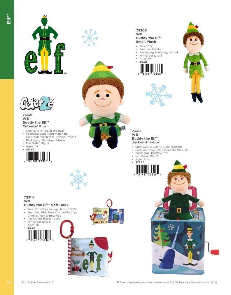Kids Preferred Annual Licensed Toys Catalog Weekly Ad January 1 - December 31, 2026