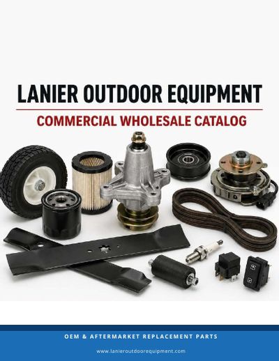 Lanier Outdoor Equipment Outdoor Equipment Parts Catalog Weekly Ad January 1 - December 31, 2026