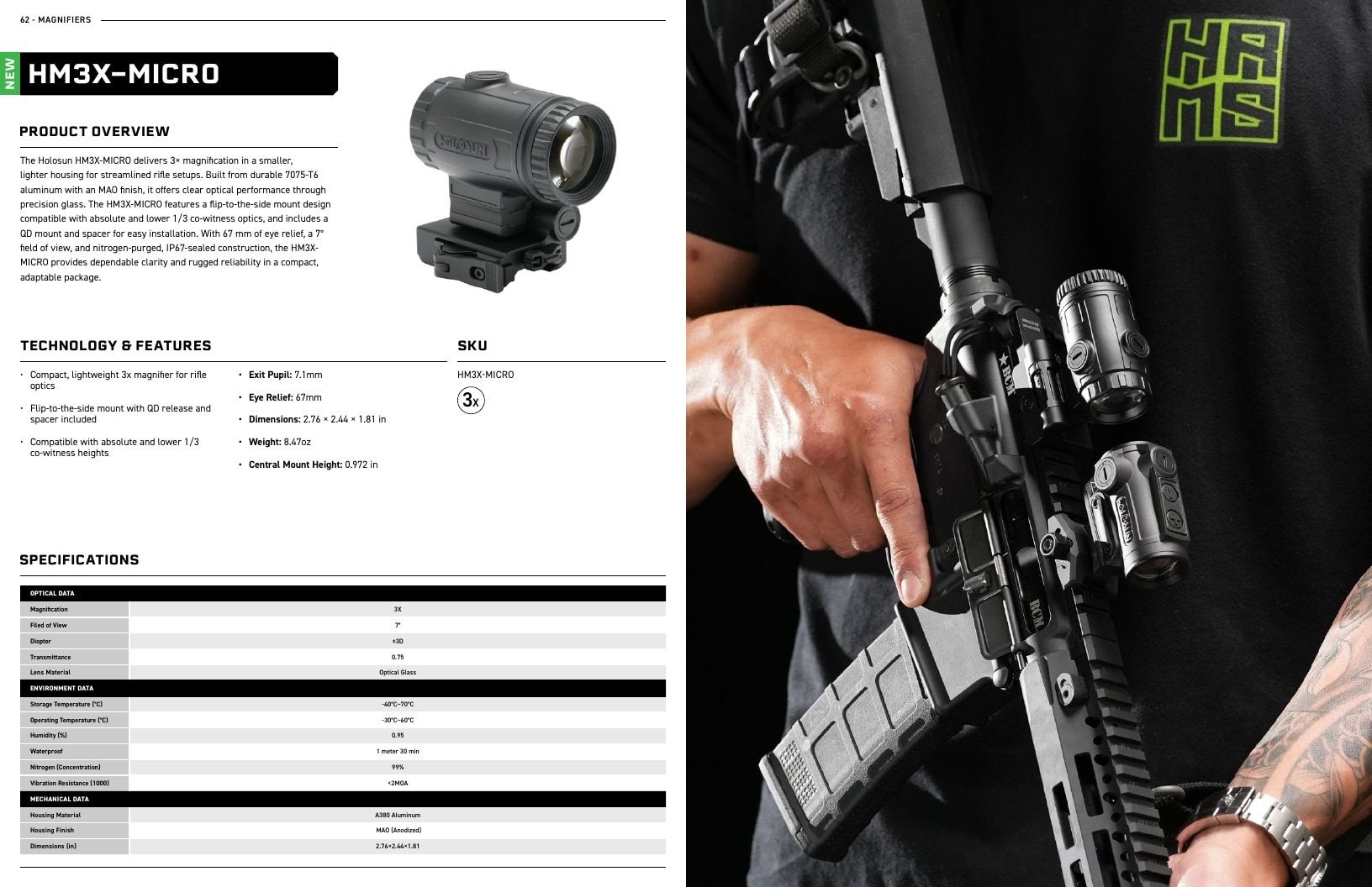 Holosun Optics Products Catalog Weekly Ad January 1 - December 31, 2026