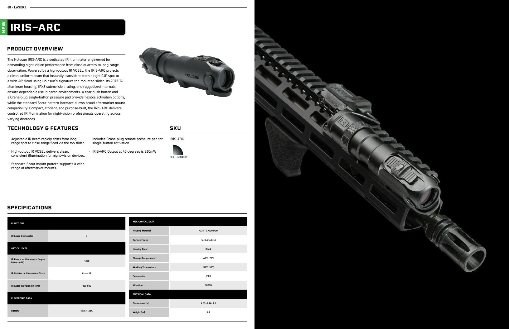 Holosun Optics Products Catalog Weekly Ad January 1 - December 31, 2026