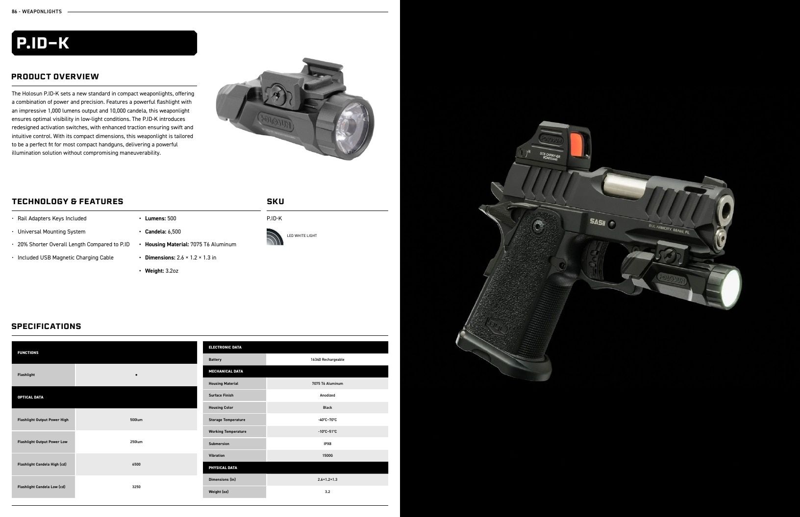 Holosun Optics Products Catalog Weekly Ad January 1 - December 31, 2026