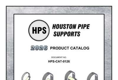 Houston Pipe Supports Pipe Supports Catalog Weekly Ad January 1 - December 31, 2026