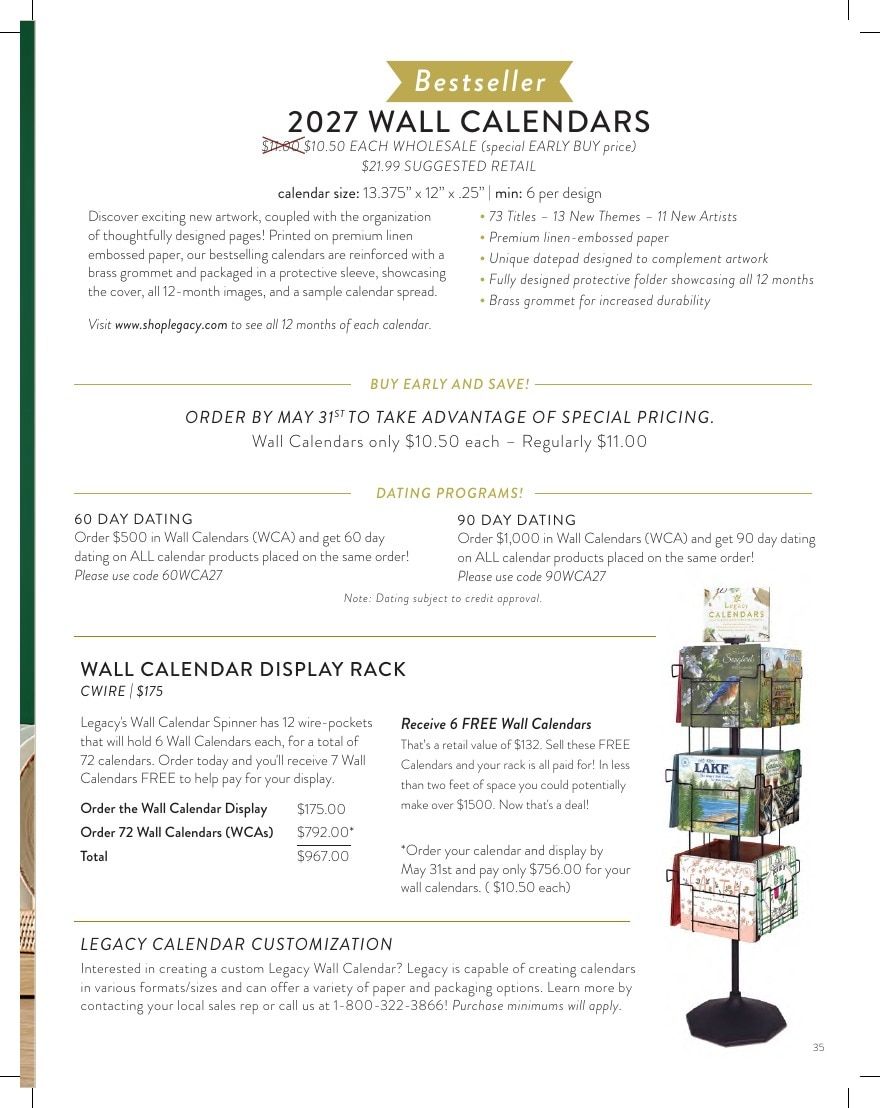 Legacy Publishing Group Gifts Catalog Weekly Ad January 1 - December 31, 2026