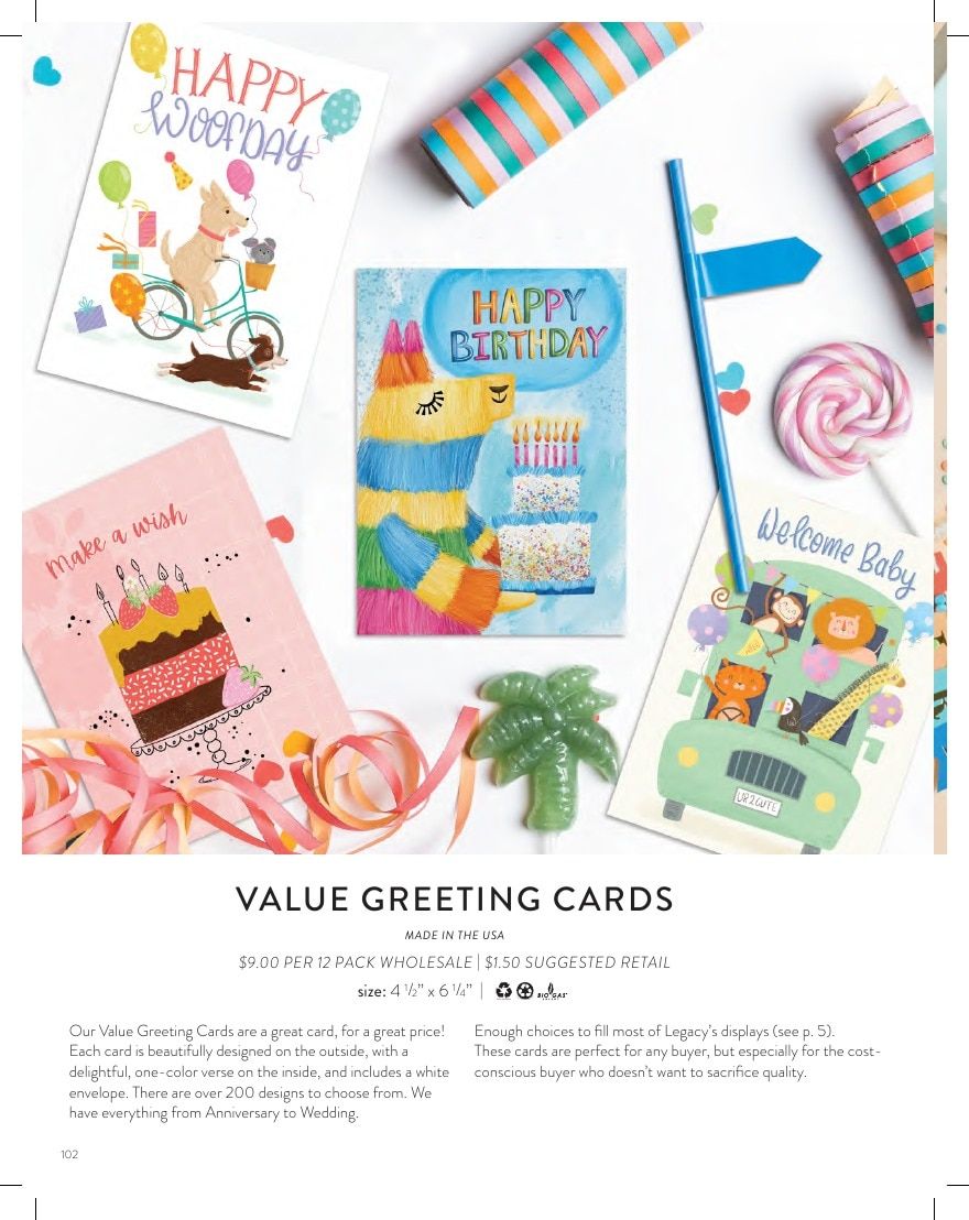 Legacy Publishing Group Greeting Cards Catalog Weekly Ad January 1 - December 31, 2026
