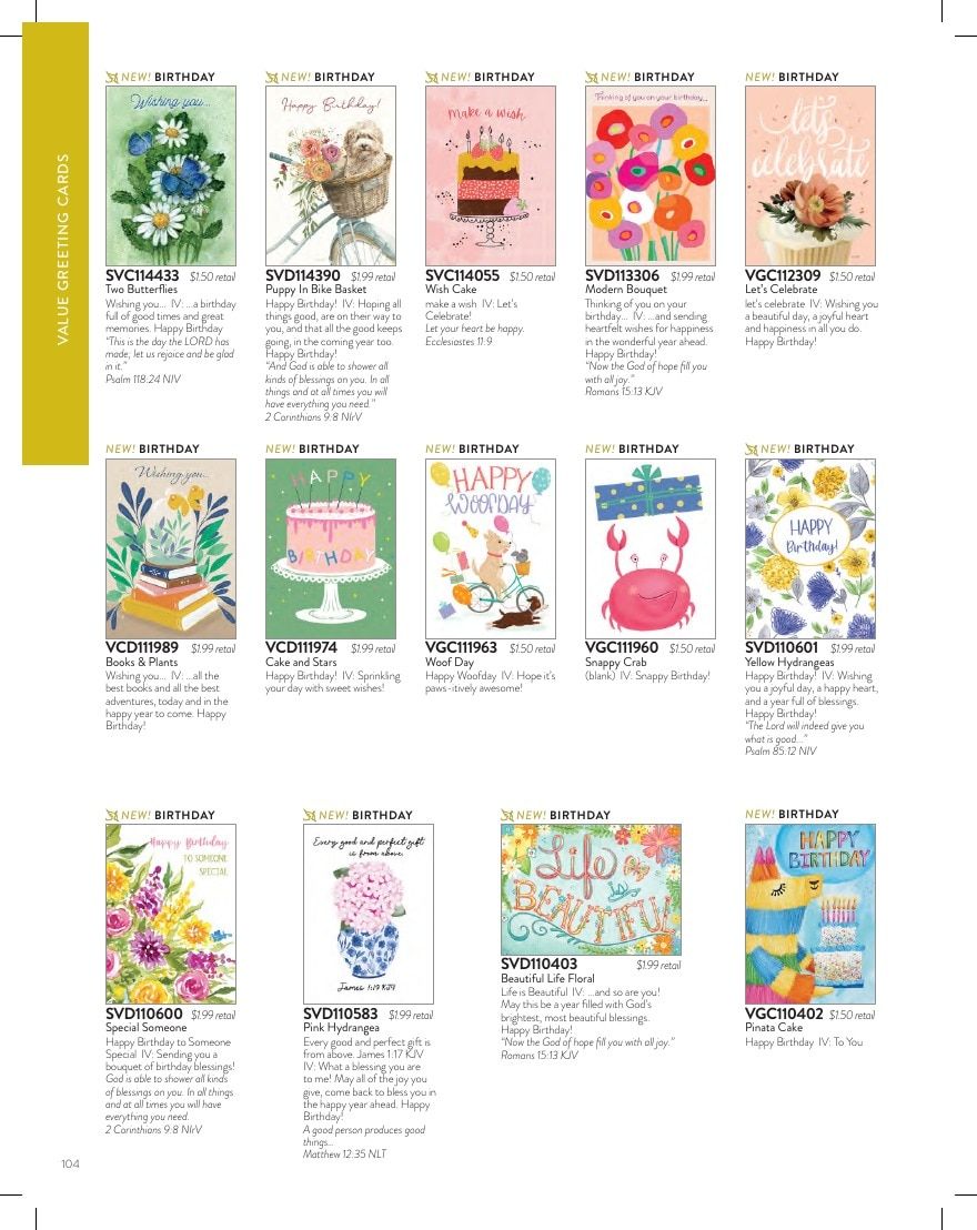 Legacy Publishing Group Greeting Cards Catalog Weekly Ad January 1 - December 31, 2026