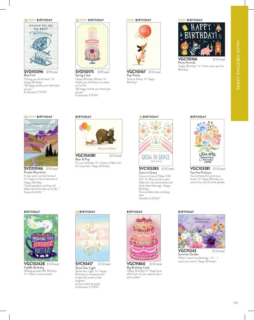 Legacy Publishing Group Greeting Cards Catalog Weekly Ad January 1 - December 31, 2026