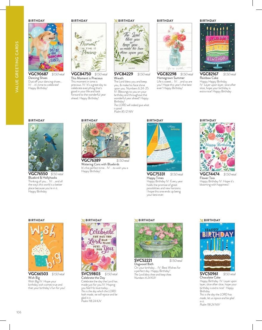 Legacy Publishing Group Greeting Cards Catalog Weekly Ad January 1 - December 31, 2026