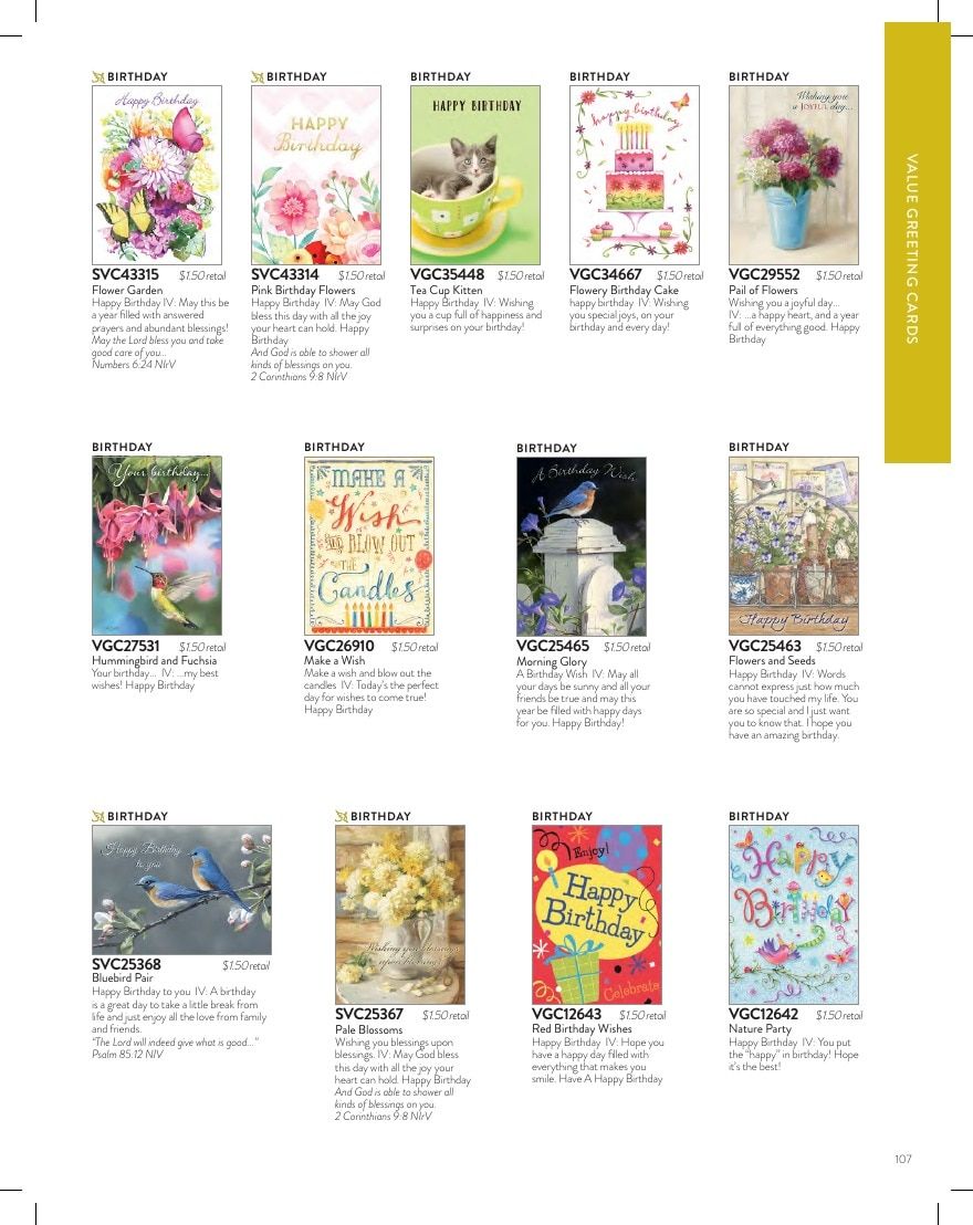 Legacy Publishing Group Greeting Cards Catalog Weekly Ad January 1 - December 31, 2026