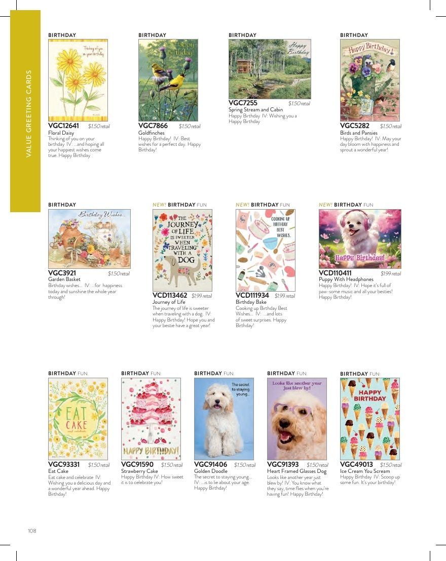 Legacy Publishing Group Greeting Cards Catalog Weekly Ad January 1 - December 31, 2026