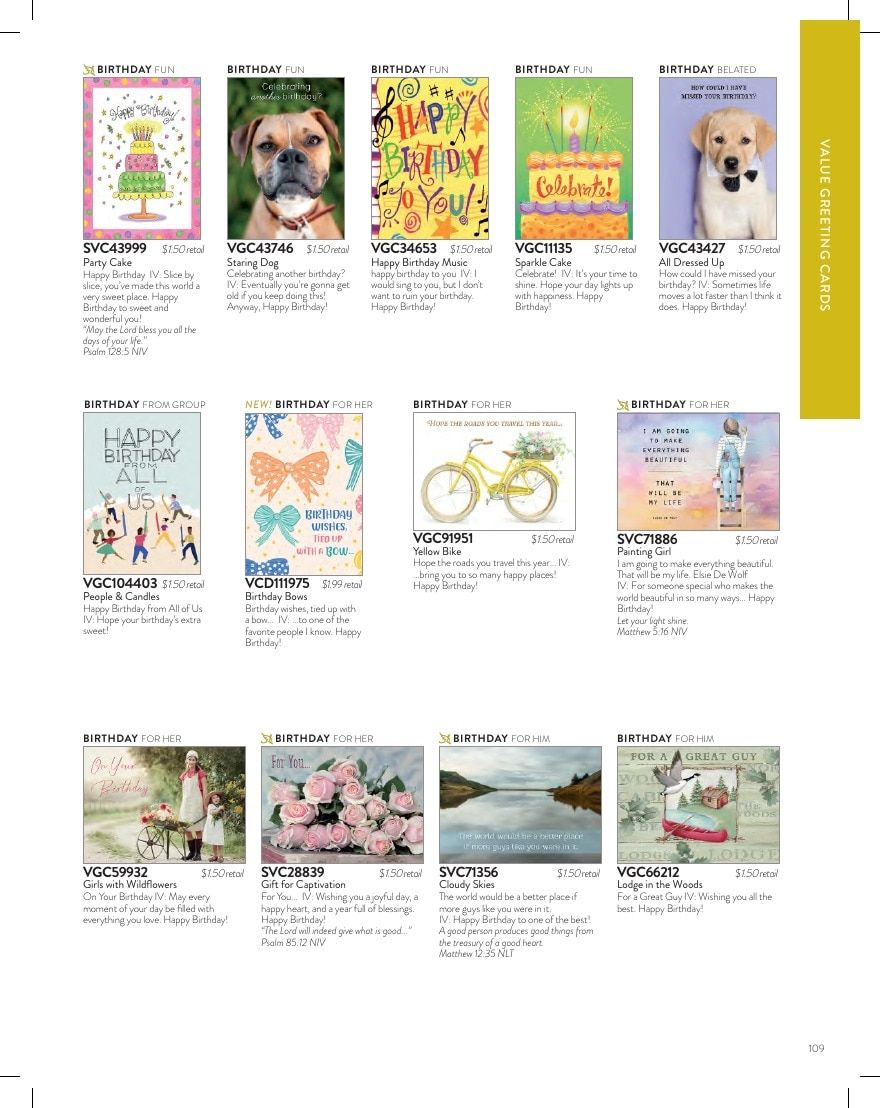 Legacy Publishing Group Greeting Cards Catalog Weekly Ad January 1 - December 31, 2026